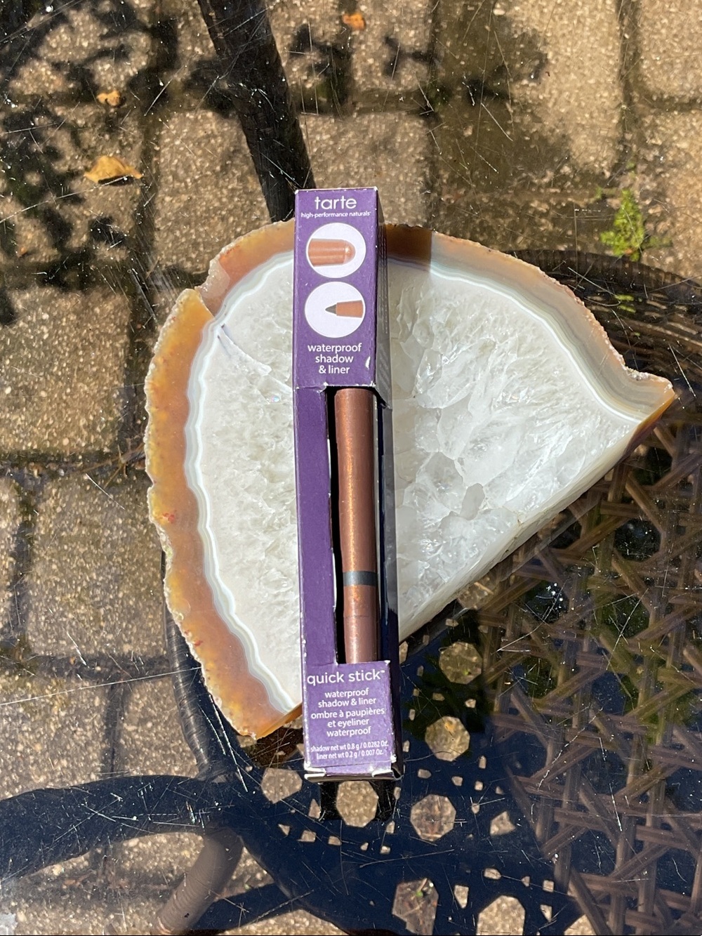 tarte Quick Stick Waterproof Shadow & Liner — Metallic Bronze